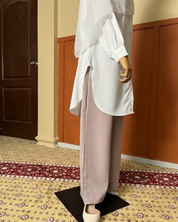 Muna Long Tops in White